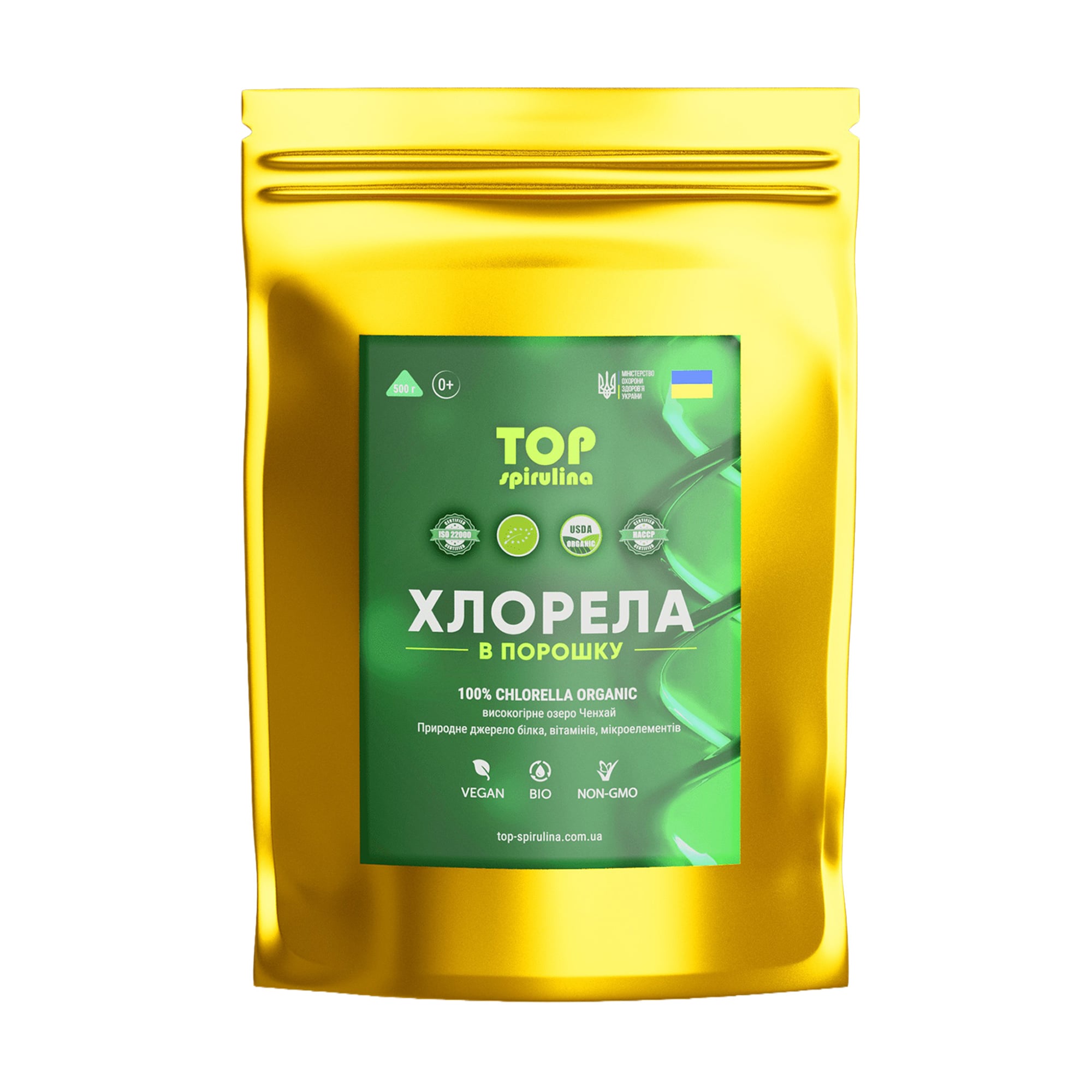 Хлорела TOP Spirulina в порошку, 250 г